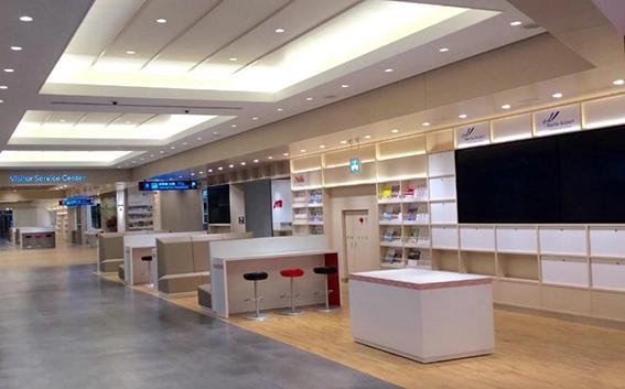 제1터미널의 벤치