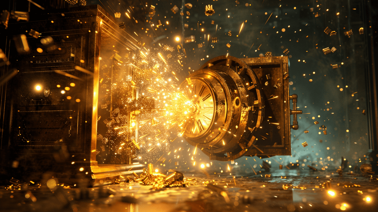 금고-여는-꿈-재물-비밀-드러나는-신호-황금빛-빛나는-보물-상징적인-장면