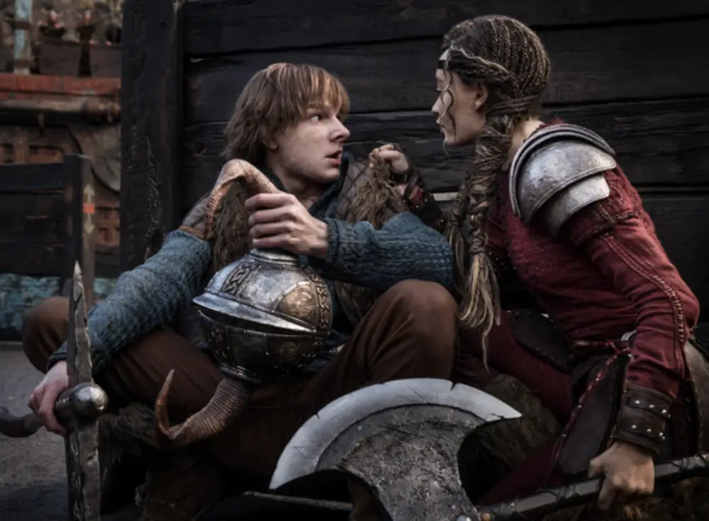 드래곤길들이기 실사판-배우들의 표정연기