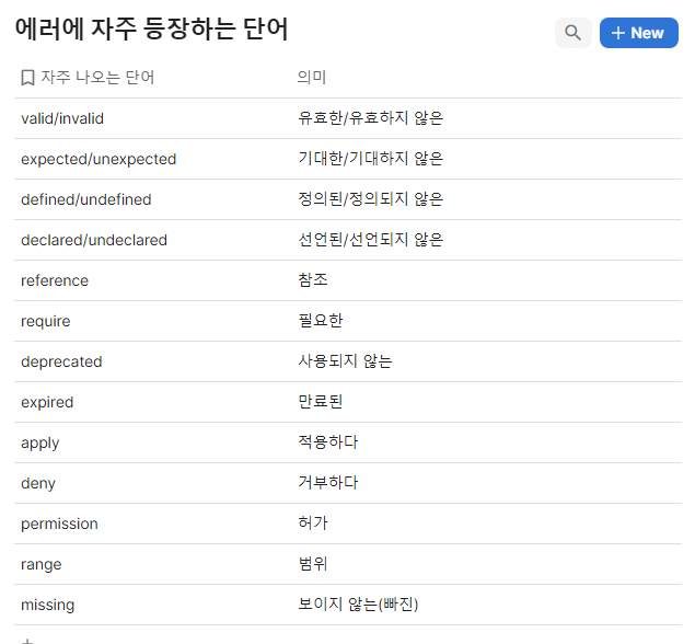 에러가 무섭지 않게 되는 책 : 1장 에러가 왜 무서울까?