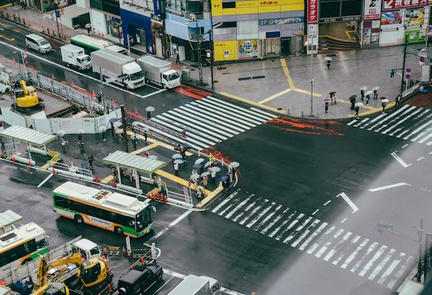 도로 상태와 교통 상황 체크