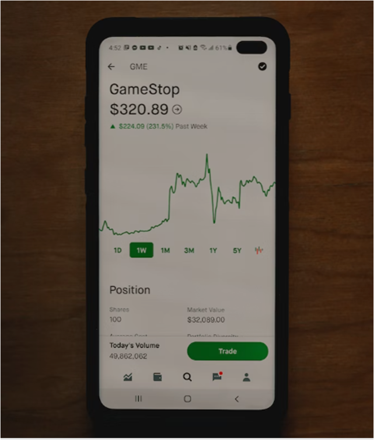 주식-어플을-띄워둔-핸드폰