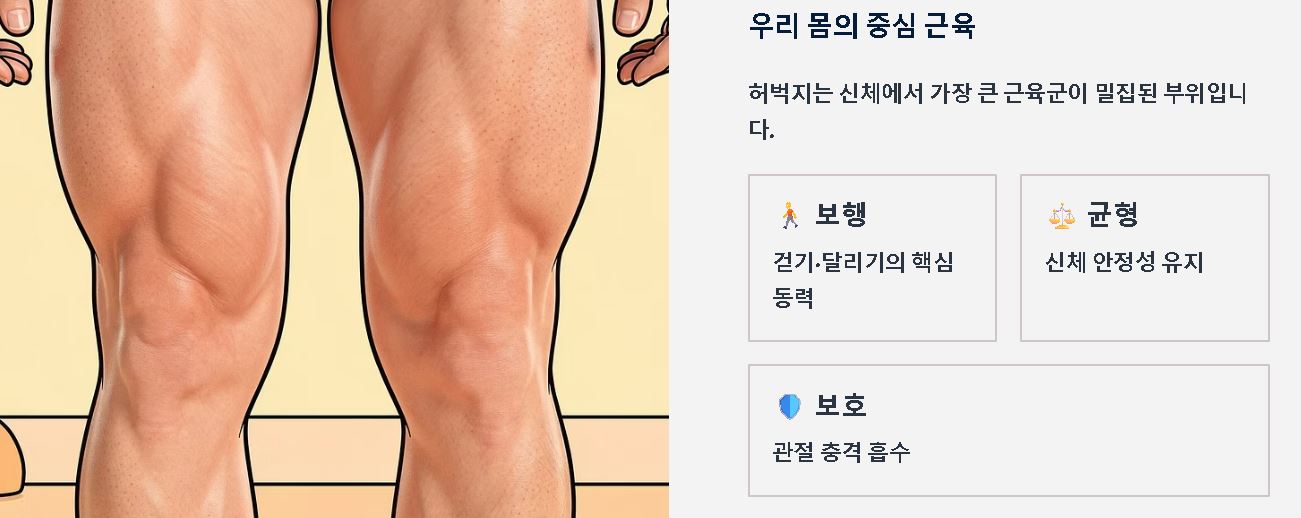 허벅지 통증 원인