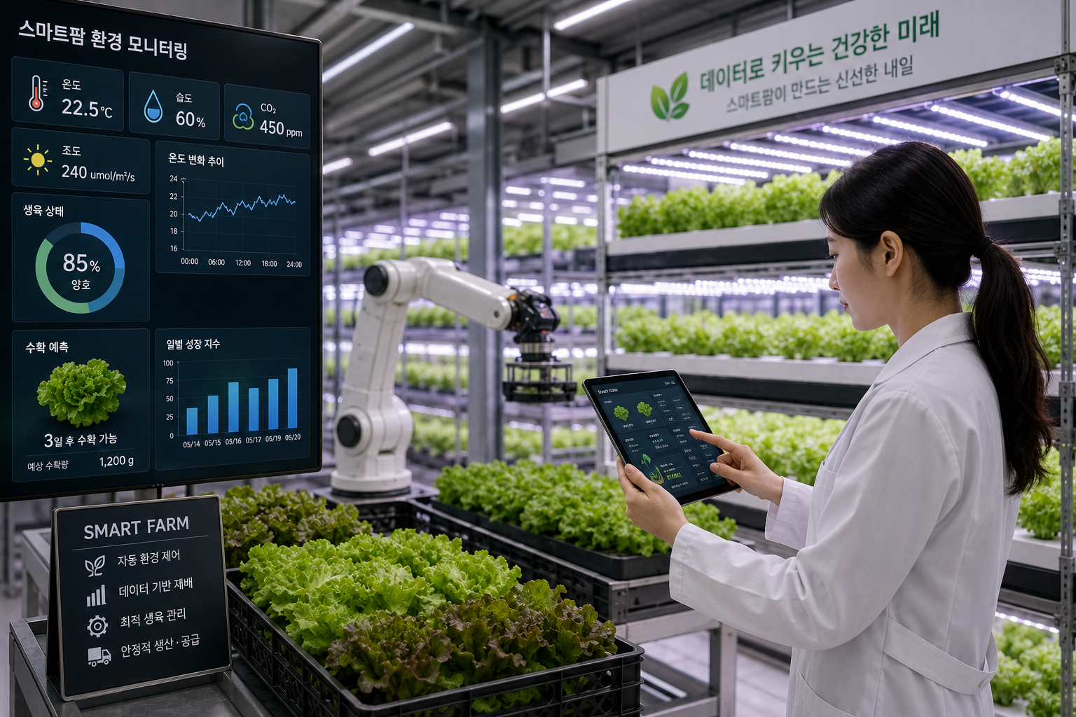 스마트팜이 식품 유통 산업에 미칠 변화