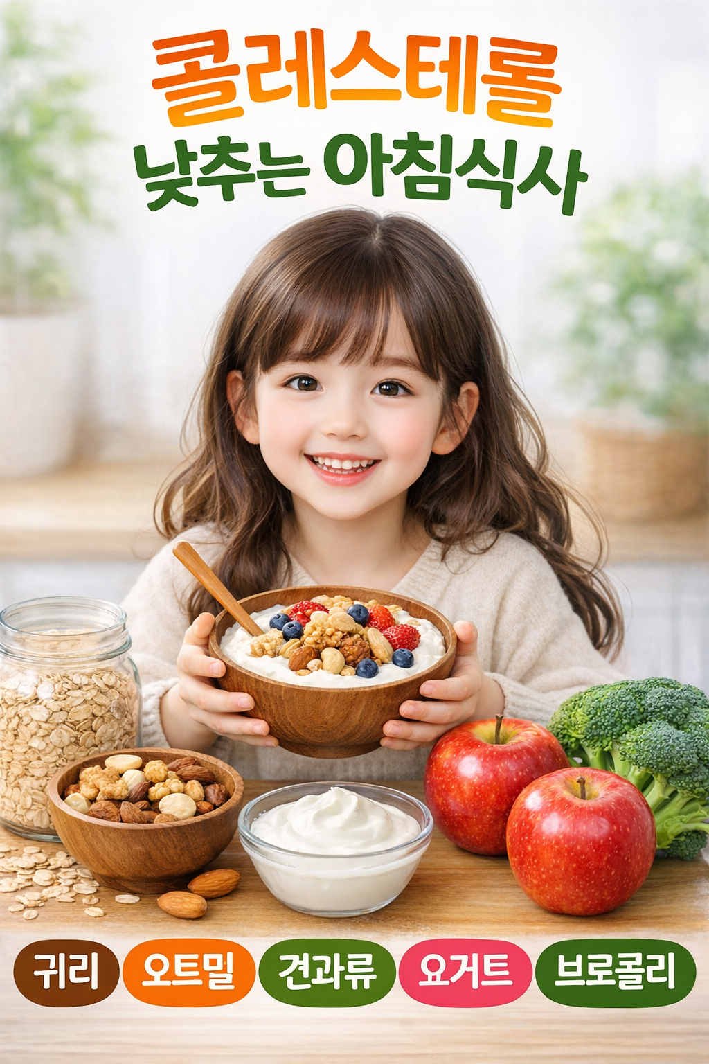 콜레스테롤 낮추는 아침 식사