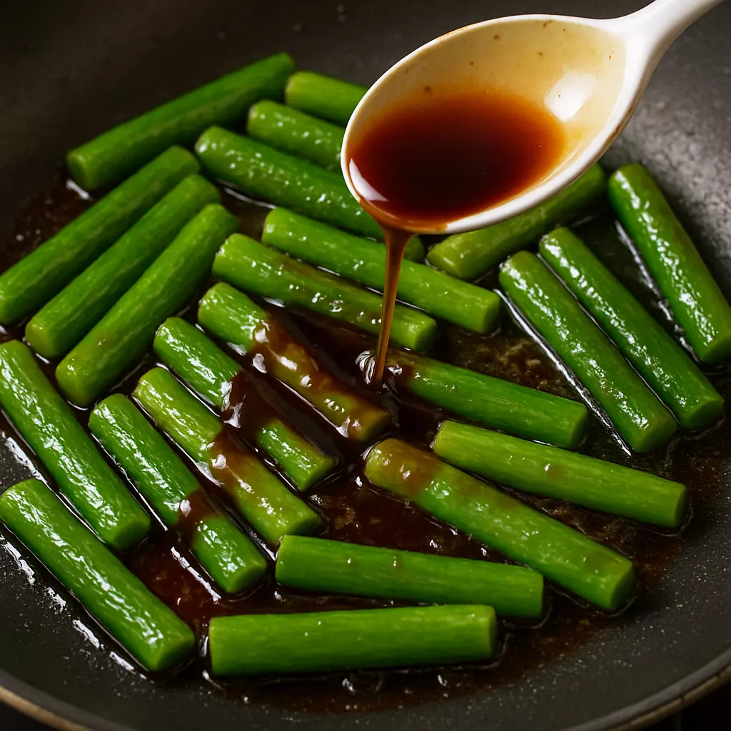 윤기 흐르는 간장 양념을 더하는 마늘쫑볶음 황금레시피｜단짠단짠 중독성 강한 집밥 밑반찬 만드는 법