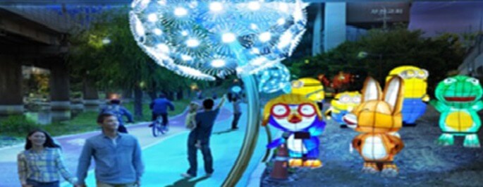 부산 온천천 빛 축제