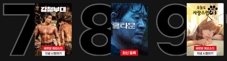 넷플릭스 인기순위(11월 3일 기준)