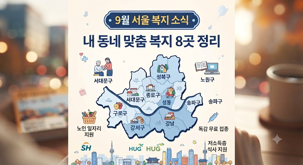 종로구는 재테크·바리스타도 무료? 서울 자치구별 9월 복지 혜택 총정리 관련사진