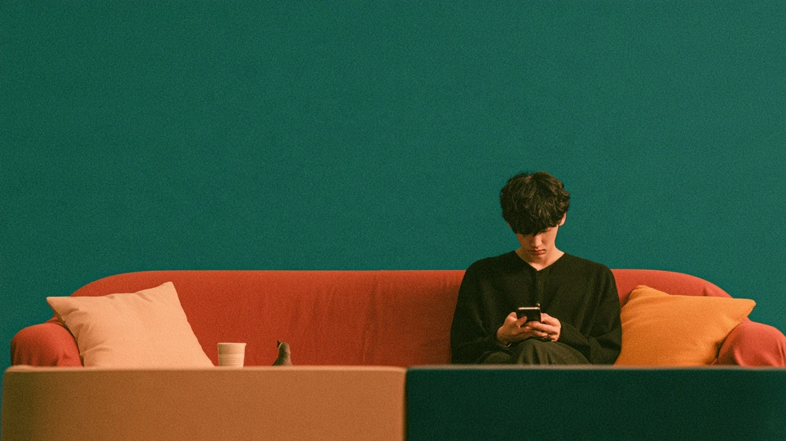 모임과의 거리를 스스로 조절하며 편안해진 사람의 모습