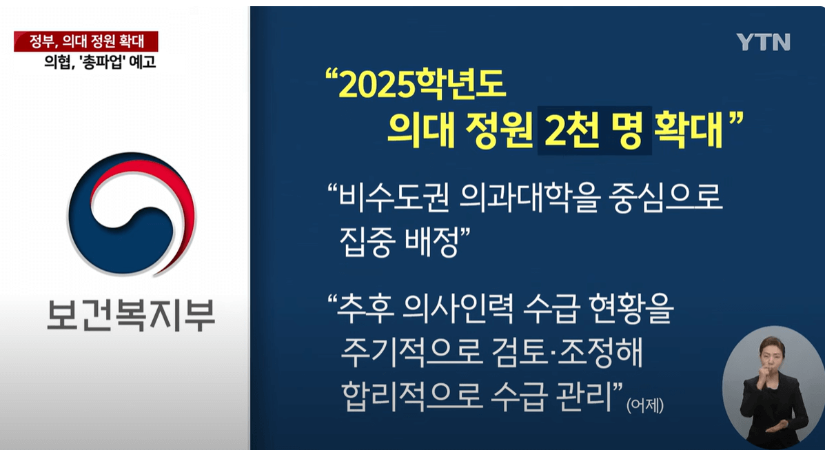 의대정원 확대에 따른 동향 지역인재확대 입시전략