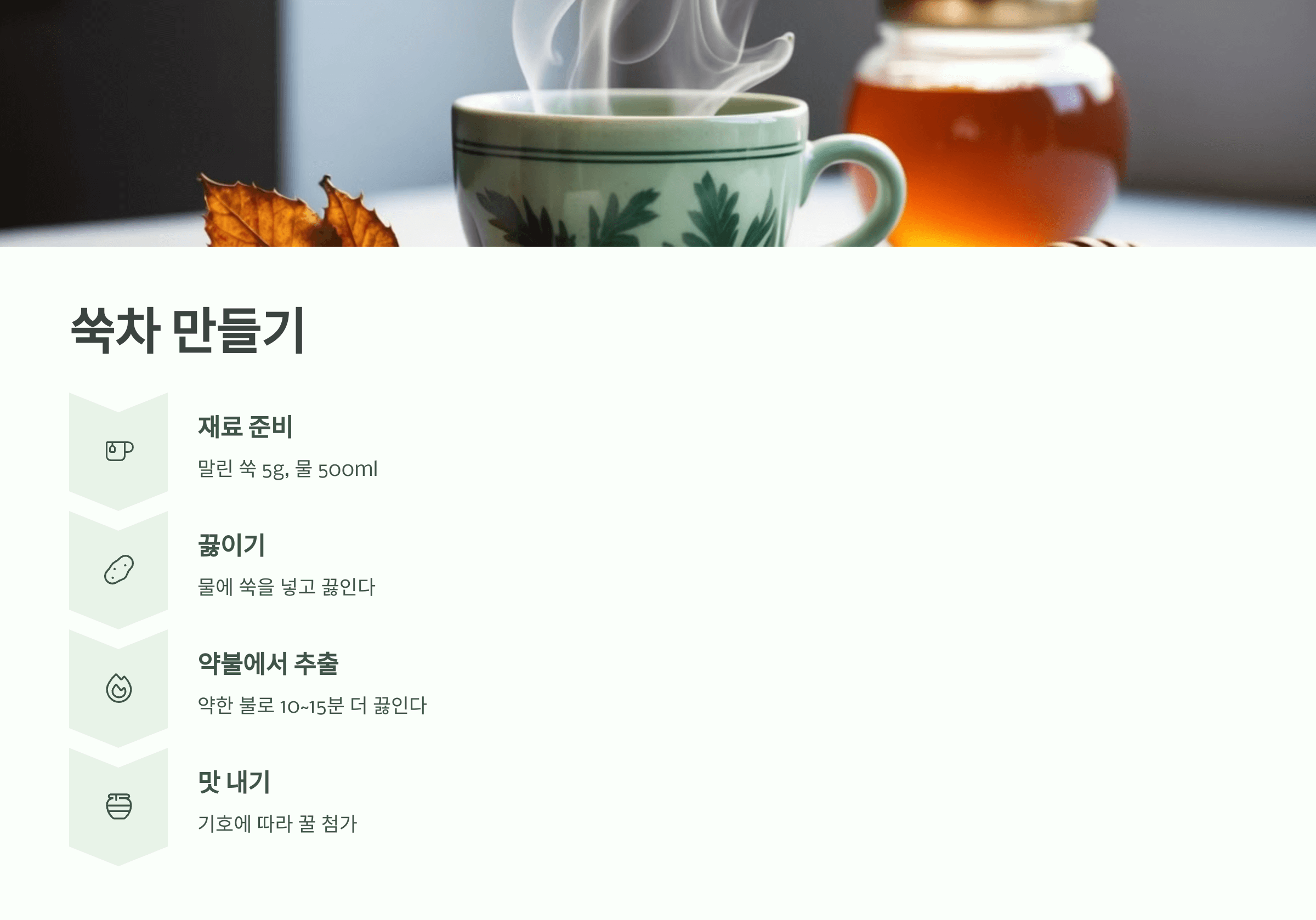 쑥 사진입니다.