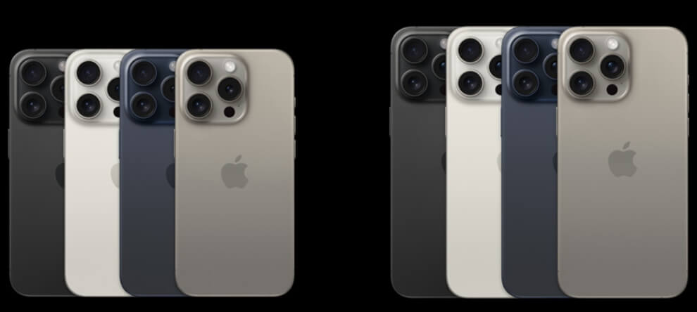 아이폰15 프로와 아이폰 15 프로맥스
