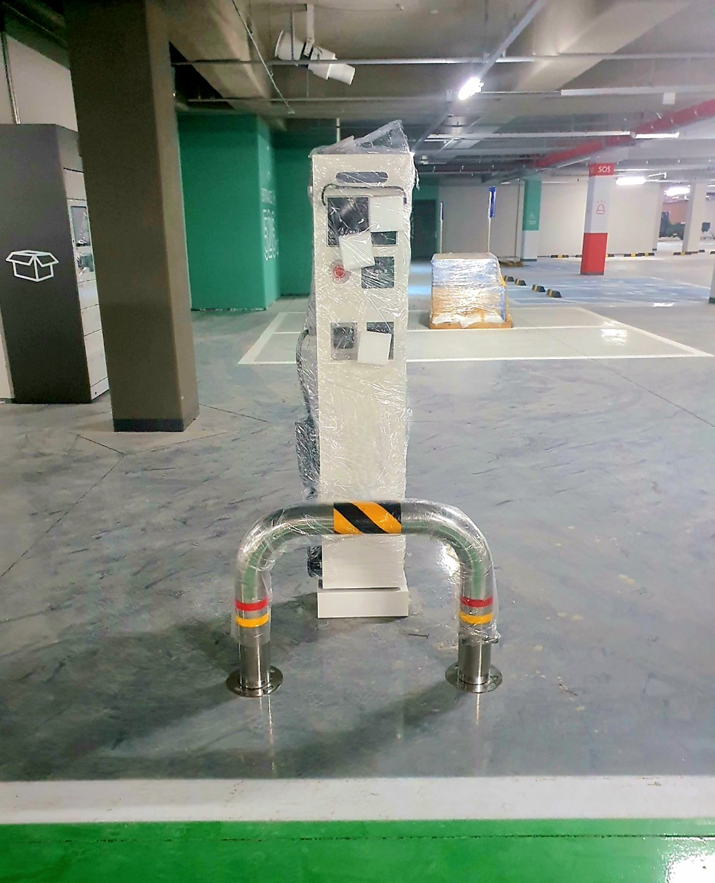 u자형-볼라드의-설치-모습입니다.