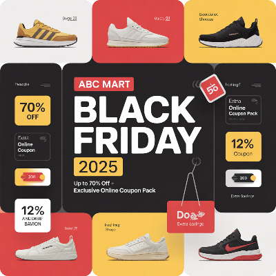  2025 ABC마트 블랙 프라이데이(블랙 ABC 데이) 이미지 