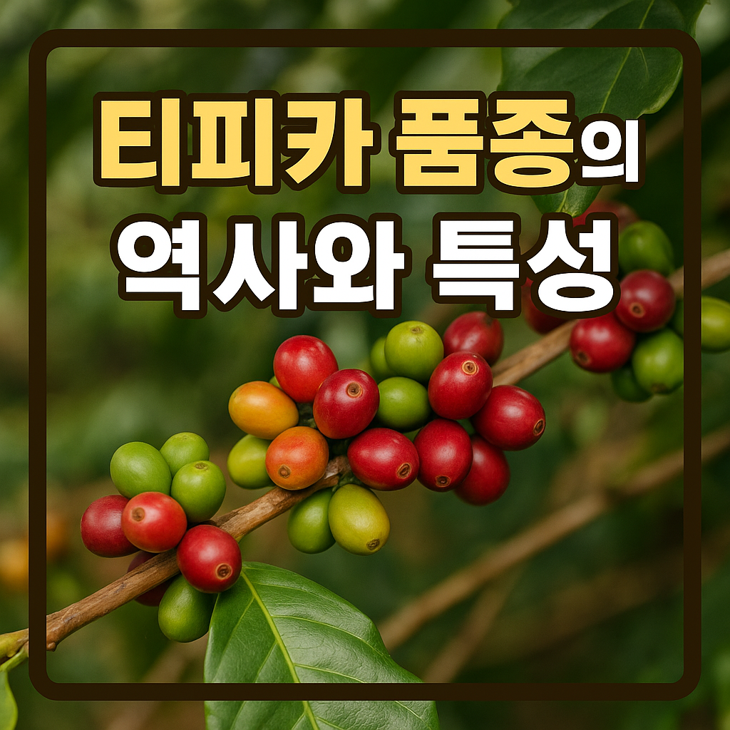 티피카 품종의 역사와 특성