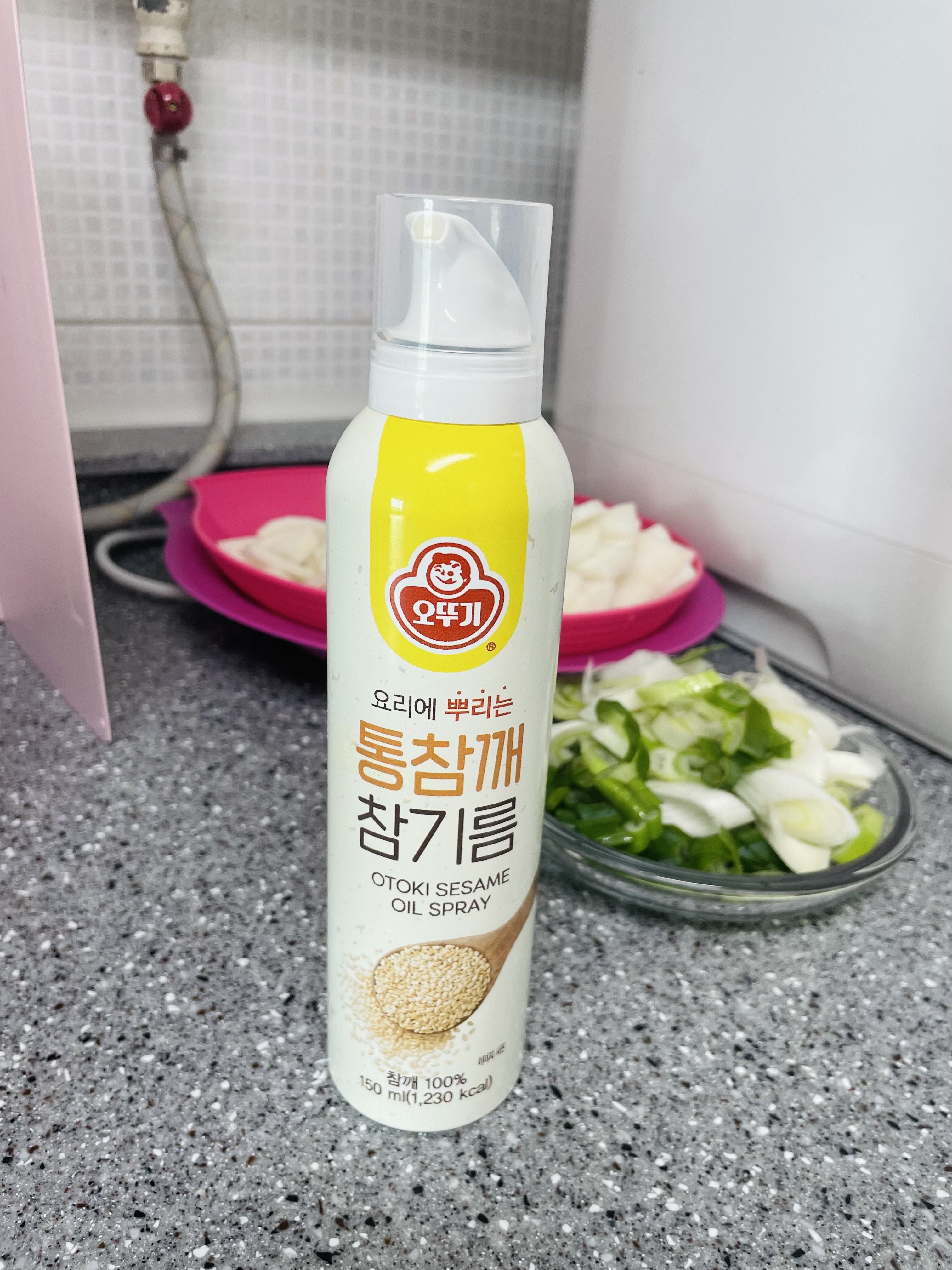 참기름 스프레이의 사진입니다.