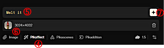 Pikaffects 비디오 생성 실행│피카아트 피카 1.5