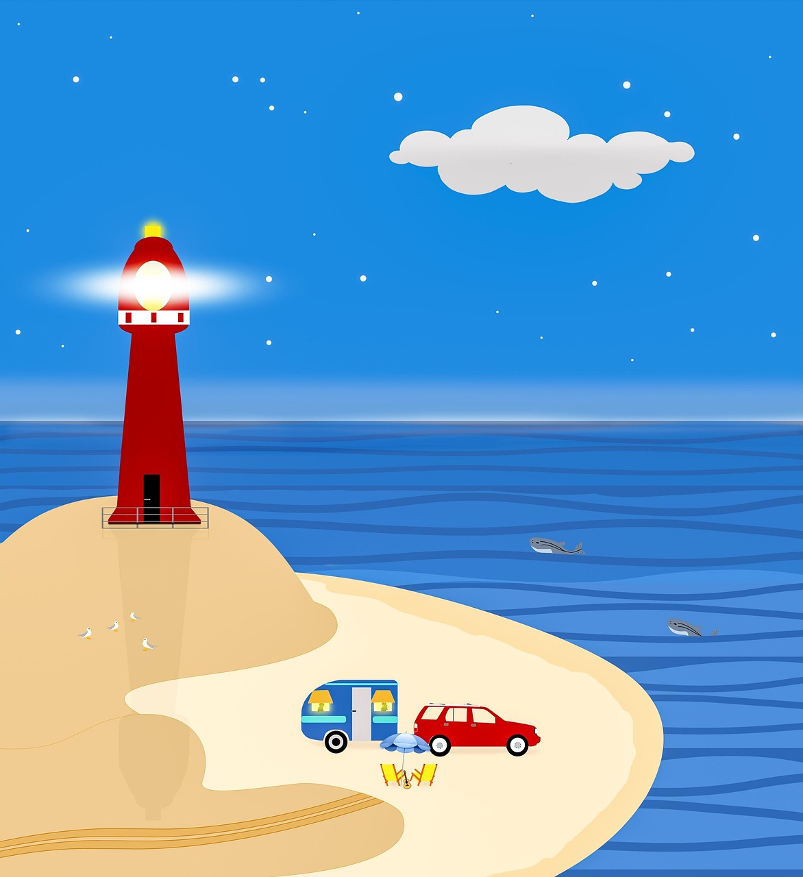 여름낮 vs 여름밤 캠핑 (기온, 안전, 즐길거리)