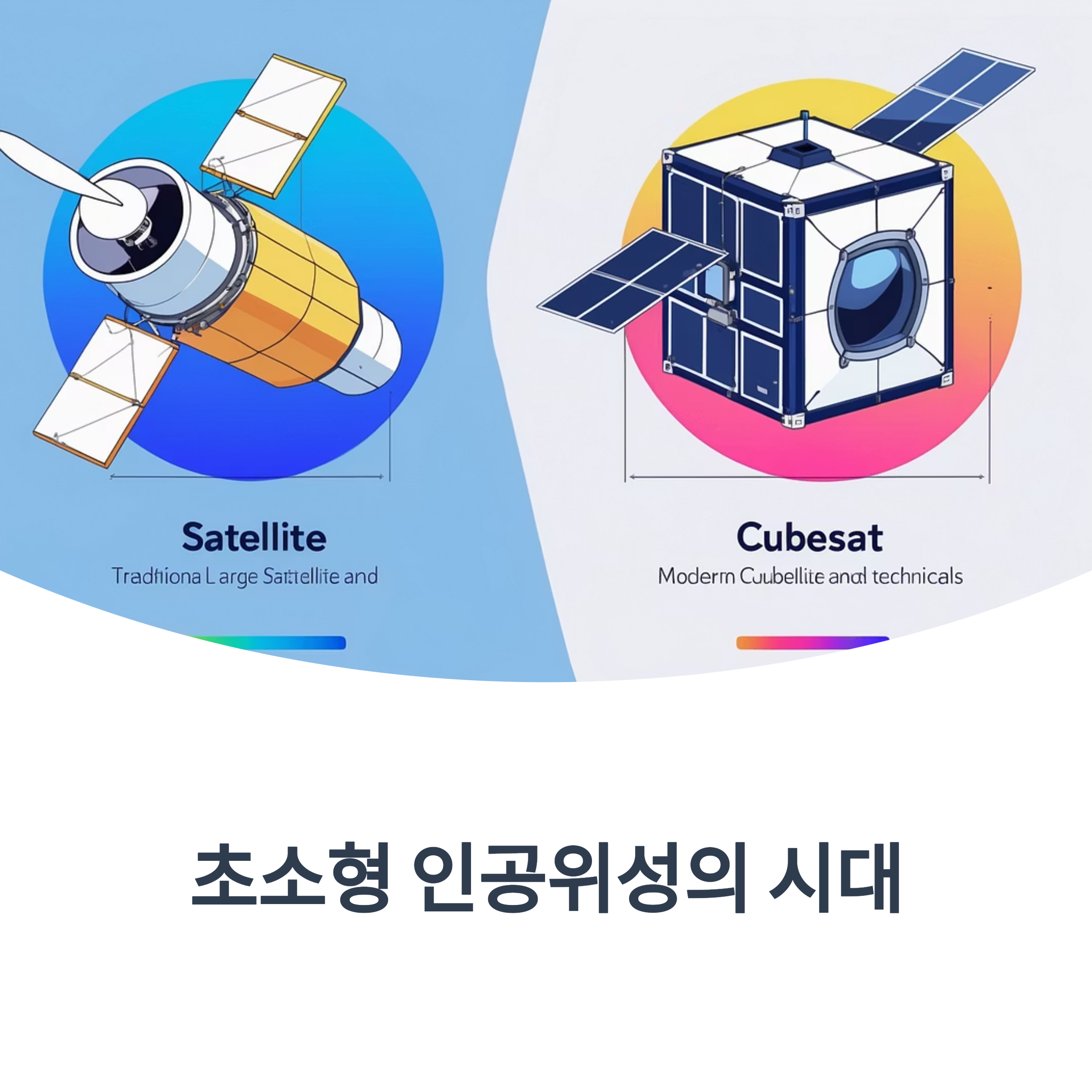 인공위성이 작아지는 진짜 이유