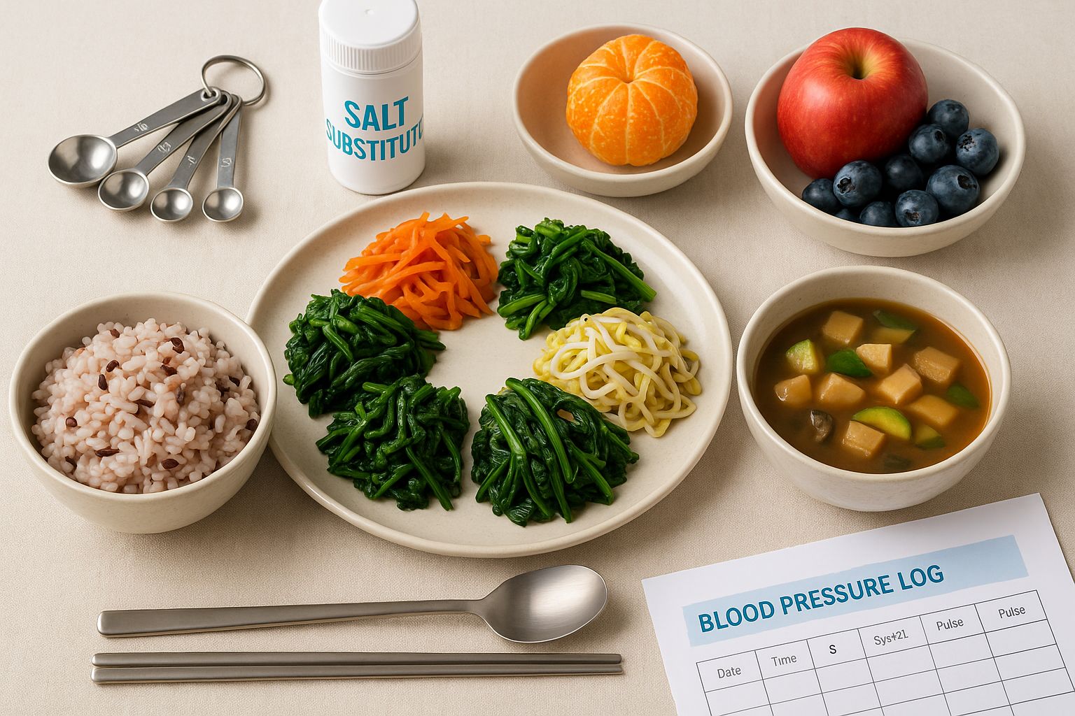 고혈압 관리를 위한 건강식품