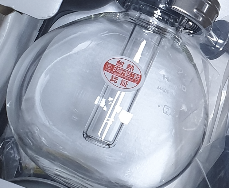 사이폰 커피 추출기구 하리오 사이폰 TCA 3 (3인용)사용기_내열유리마크 스티커