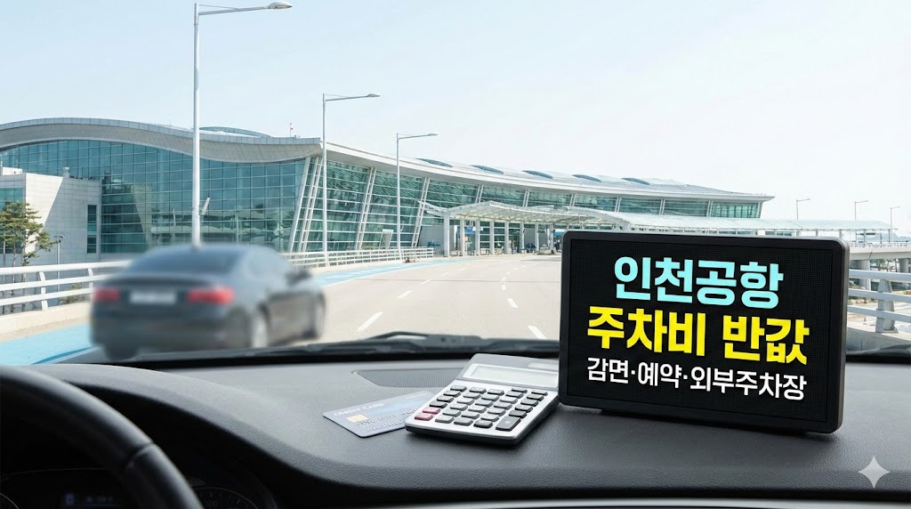 인천공항 주차비 반값으로 줄이는 꿀팁: 할인(감면)부터 외부 주차장 선택법까지 한 번에 정리