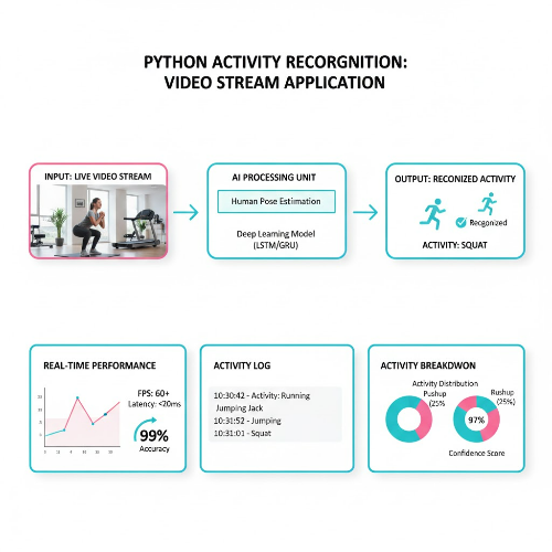 비디오 스트림에서 동작 인식(Activity Recognition) – Python 적용 사례
