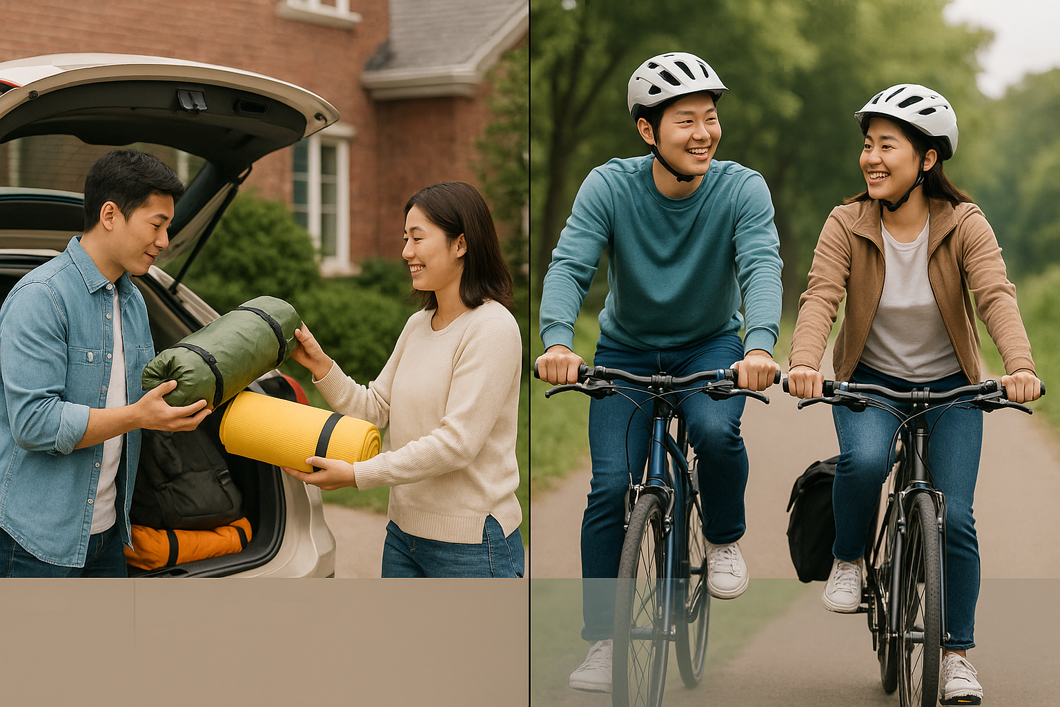 부부 동반 자전거 여행 준비법