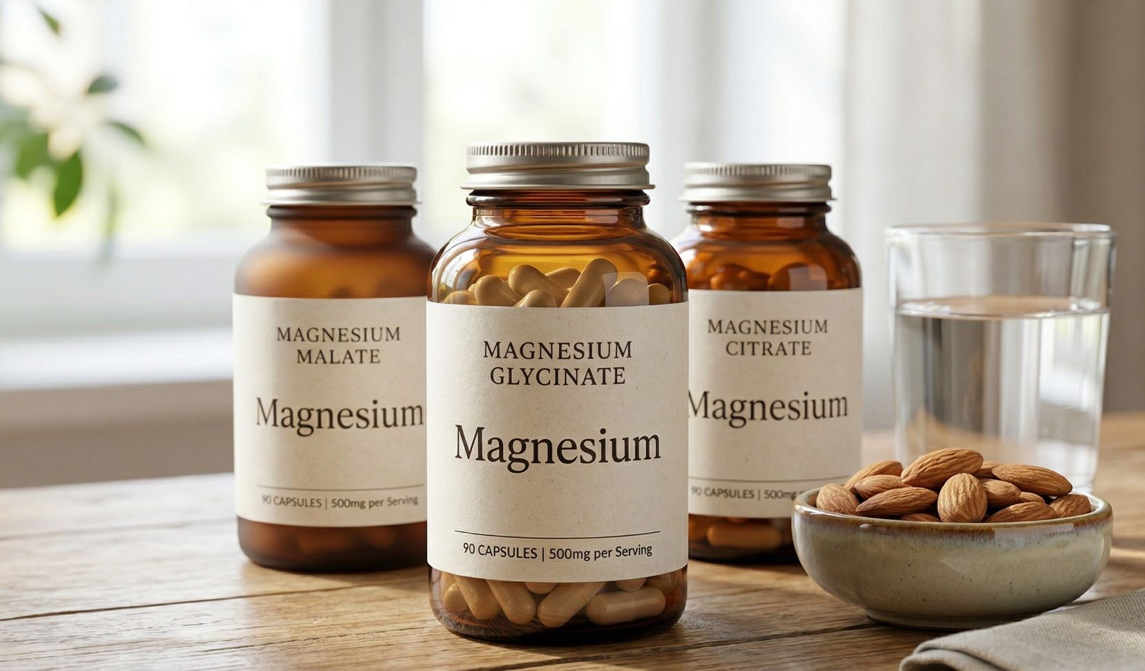마그네슘 영양제 모습