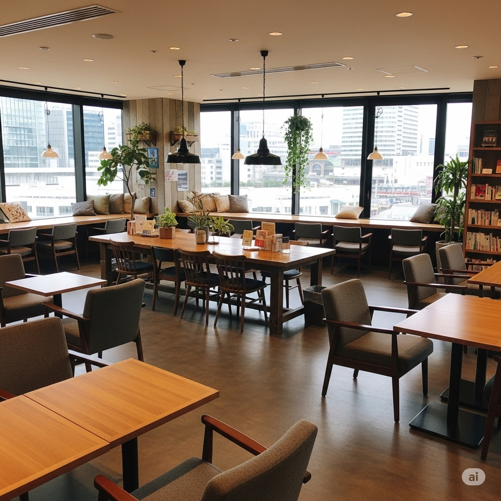 📚 오사카역 츠타야 북카페 좌석 종류 및 이용 꿀팁 총정리!