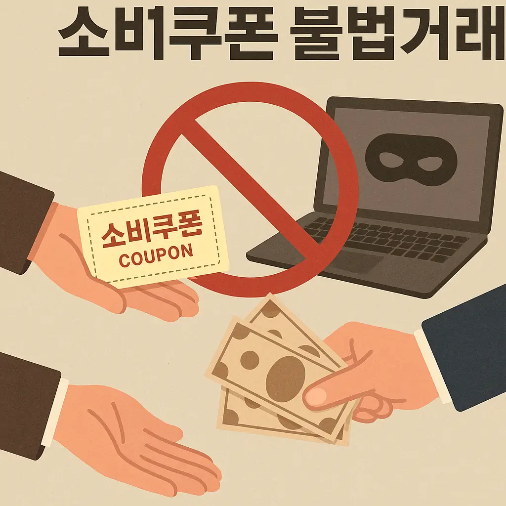 20250723_1331_쿠폰 불법거래_simple_compose_01k0trqht5fexrv4qhd6t7cknm