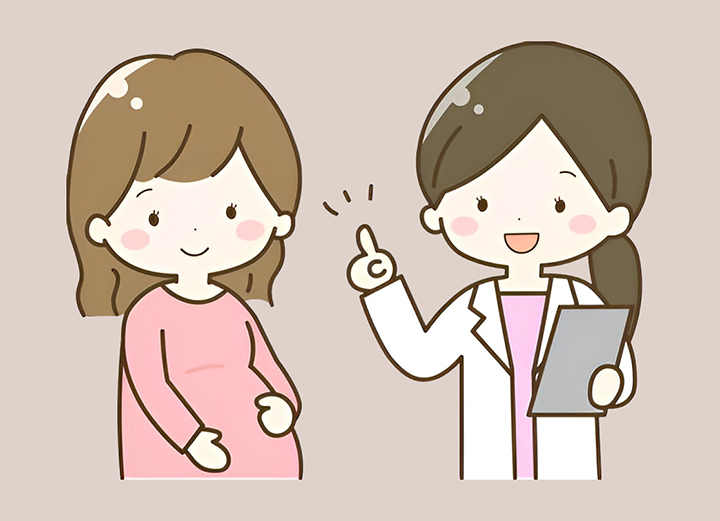 의사와-상담하는-임산부