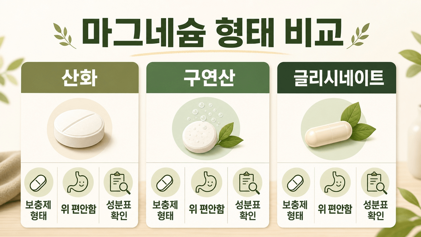 산화 구연산 글리시네이트 비교