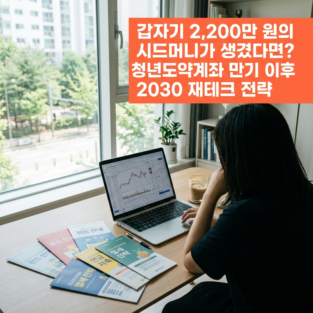 청년미래적금 만기 후 20대30대 시드머니 재테크