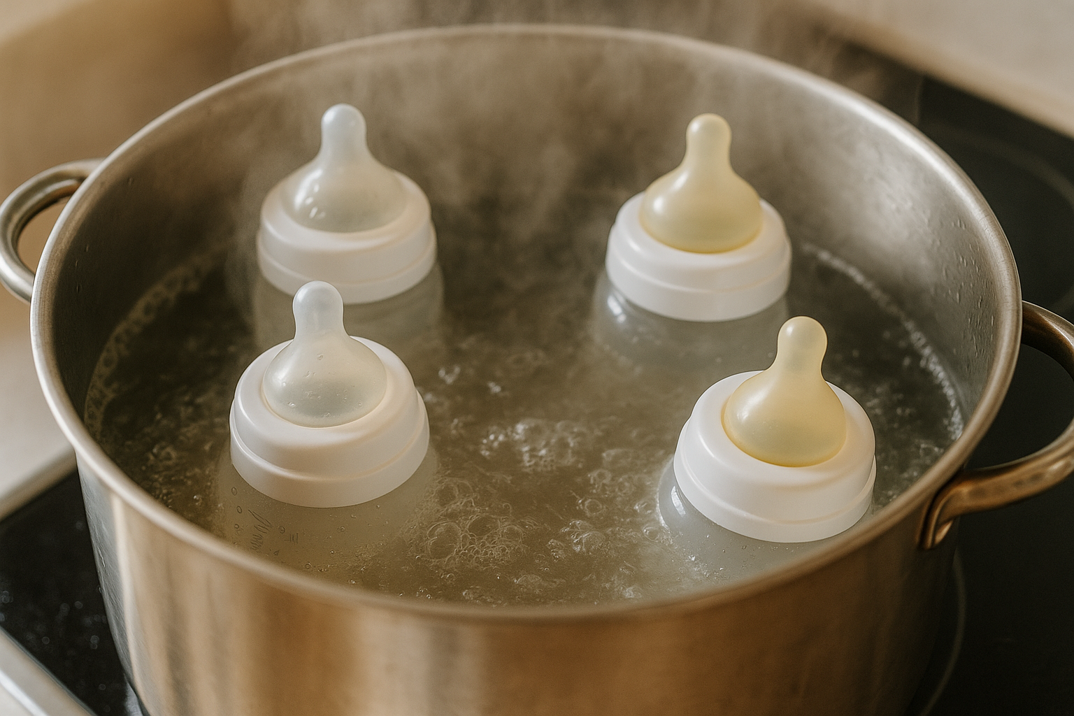 아기 젖병 소독