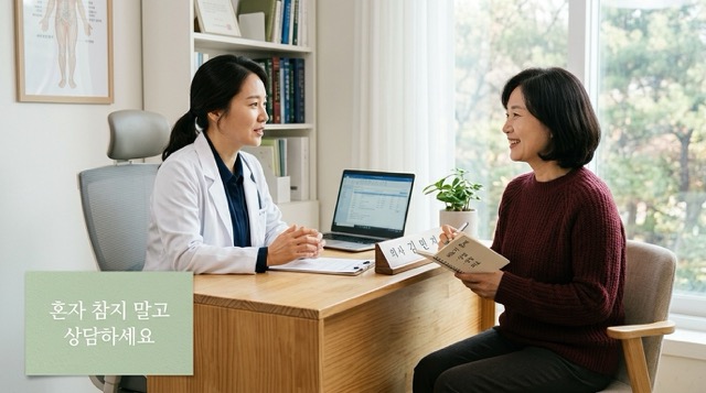 갱년기 비뇨생식기 증상 상담