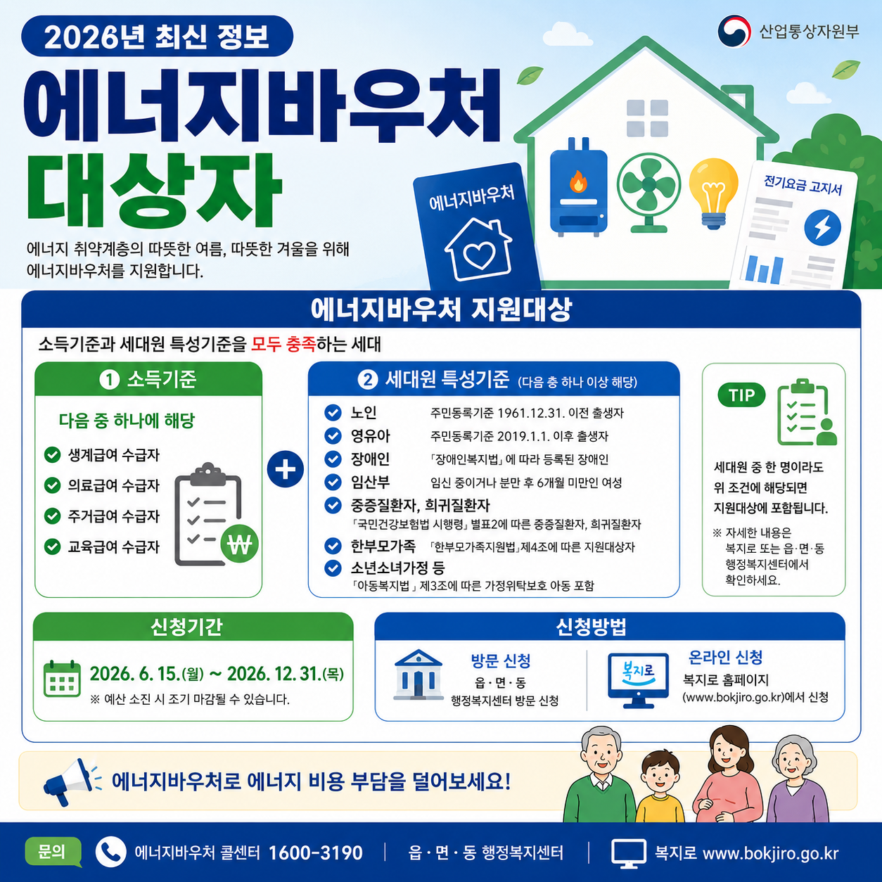 에너지바우처 대상자
