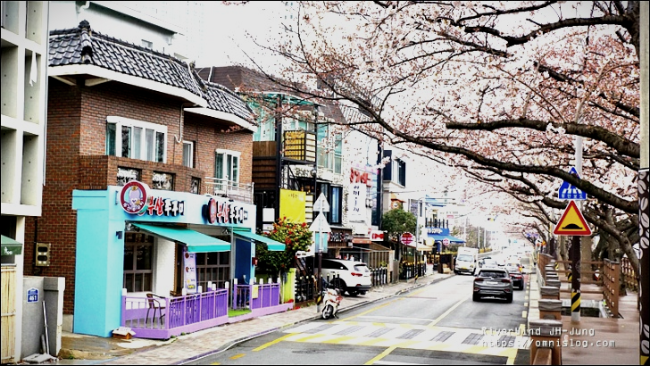 온천천 카폐거리