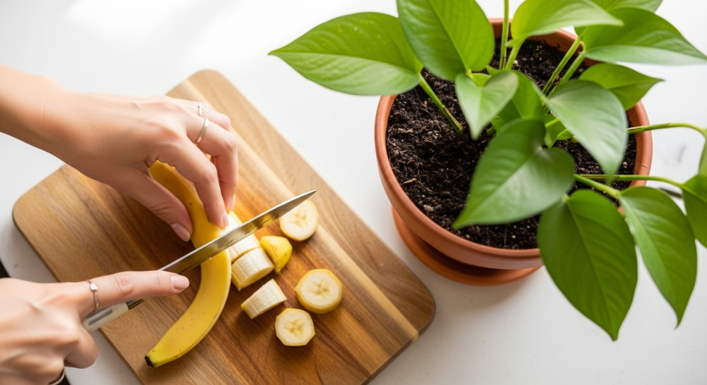 바나나껍질 음식물쓰레기