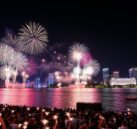 여의도불꽃축제그림