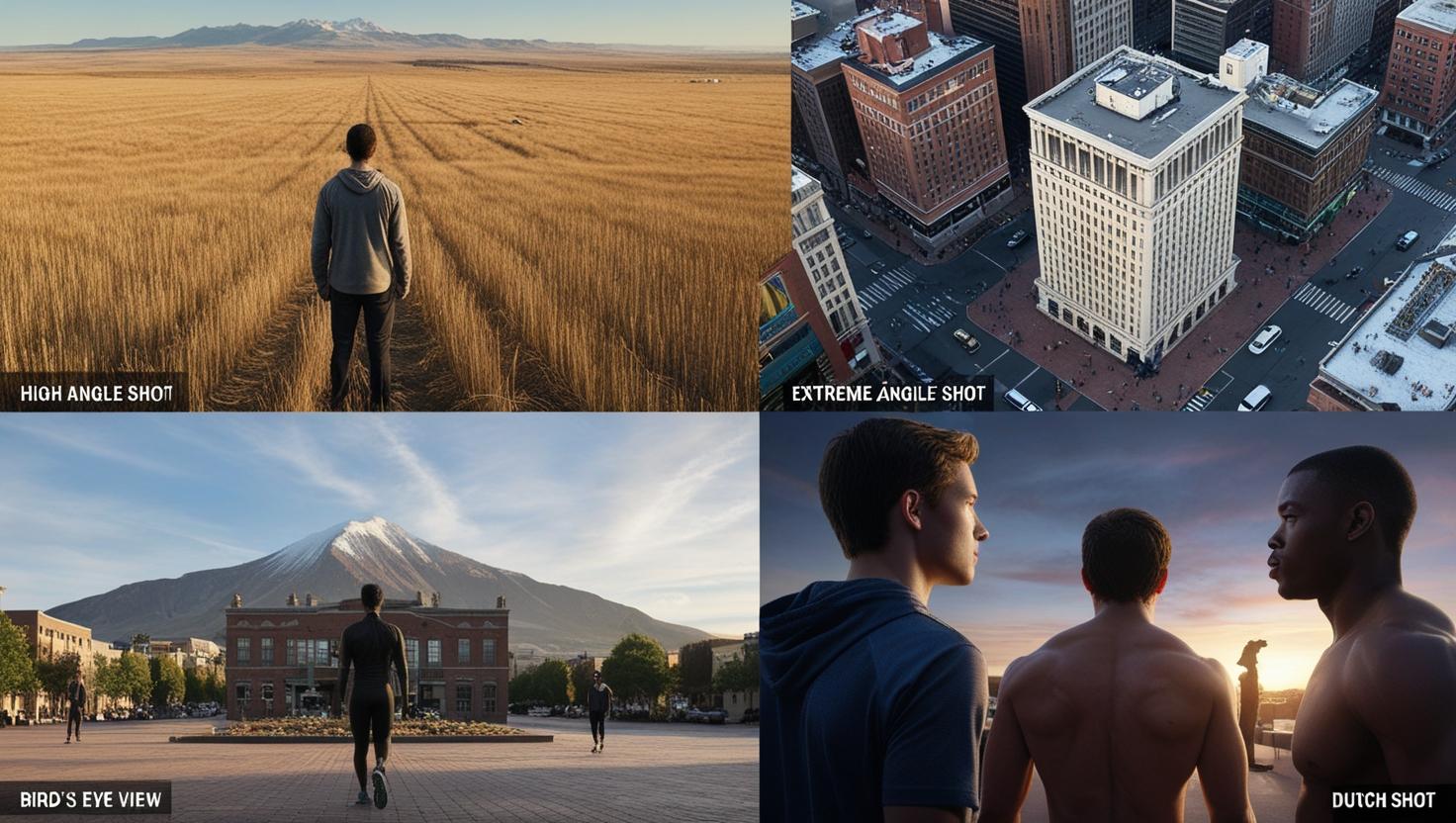 AI 영상 생성을 위한 기본적인 카메라 앵글 및 샷
