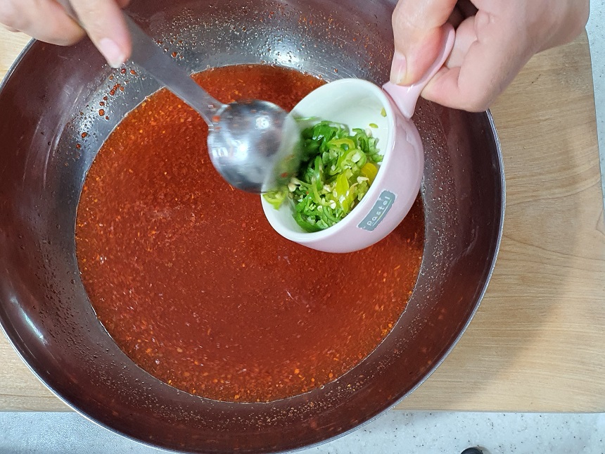 오이소박이 냉국수