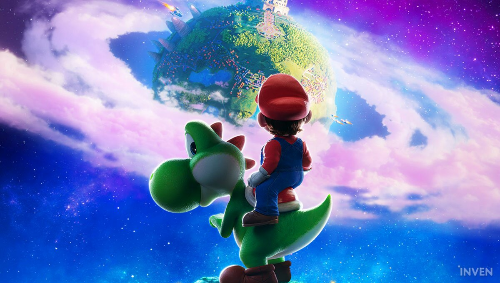 슈퍼 마리오 갤럭시 영화 장면