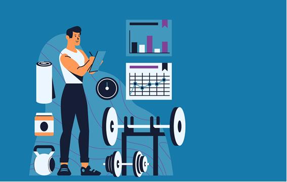 운동 루틴 이미지