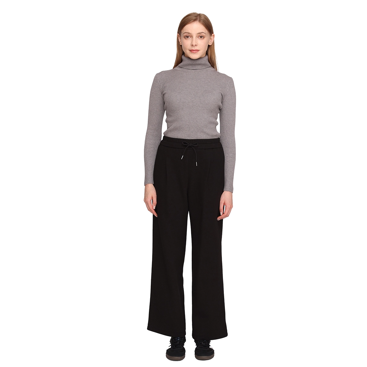 편안함과 스타일 동시에, 레니본 여성 와이드 밴딩 팬츠 인기 비결