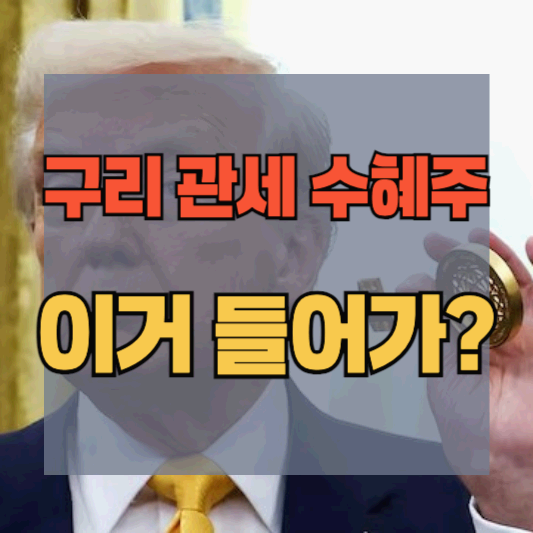 구리 관세 관련주