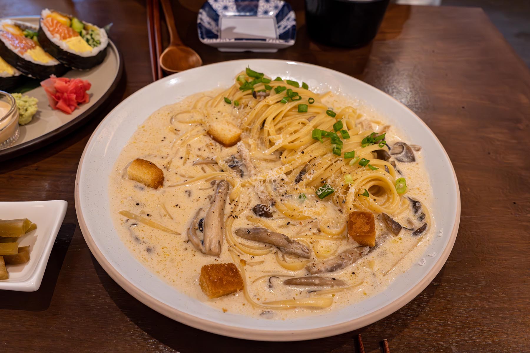 물금 고산수식 트러플크림 파스타