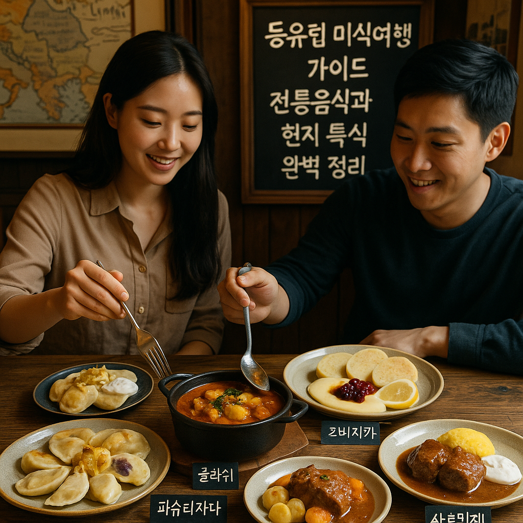 동유럽 미식여행 가이드 전통음식과 현지 특식 완벽 정리