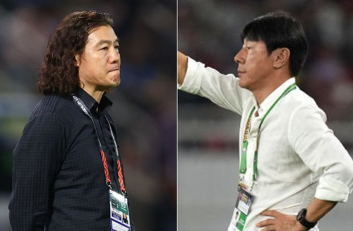 알트태그-김판곤 감독과 신태용 감독